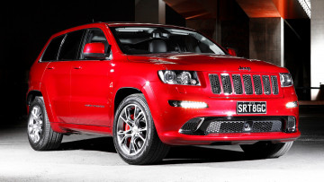 обоя jeep, grand, cherokee, автомобили, автомобиль, внедорожник, мощь, скорость