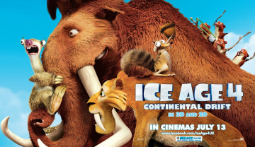 обоя мультфильмы, ice, age, continental, drift