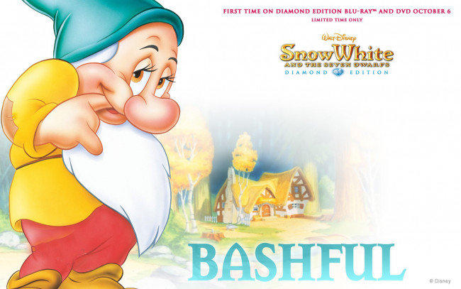 Обои картинки фото мультфильмы, snow, white, and, the, seven, dwarfs, гном