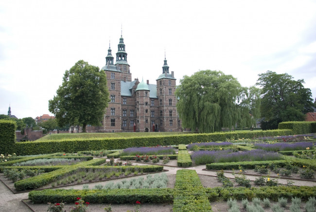 Обои картинки фото дания, копенгаген, rosenborg, castle, дворец, розенборг, города