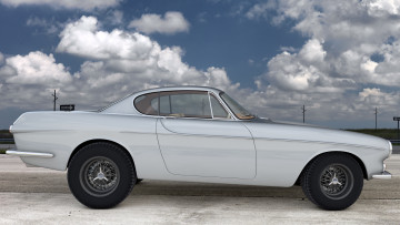 Картинка автомобили 3д volvo p1800