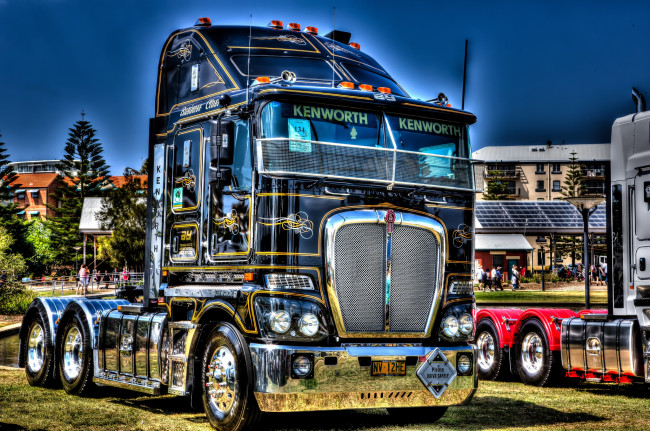 Обои картинки фото kenworth, автомобили, truck, company, грузовые, автобусы, сша, колеса