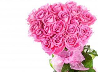 Картинка цветы розы розовые букет