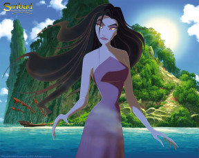 Картинка мультфильмы sinbad legend of the seven seas