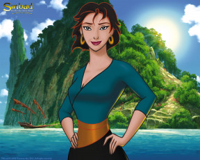 Картинка мультфильмы sinbad legend of the seven seas