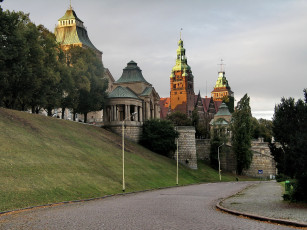 Картинка szczecin poland города исторические архитектурные памятники