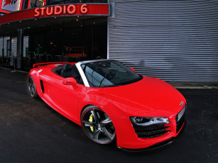 Картинка автомобили audi r8 spyder