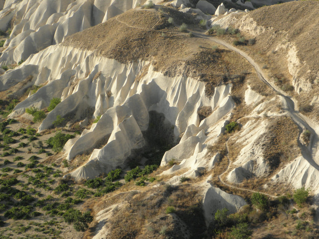 Обои картинки фото kapadokiya, turkey, природа, горы