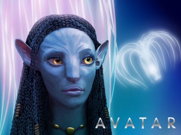 Обои картинки фото фэнтези, существа, neytiri, avatar