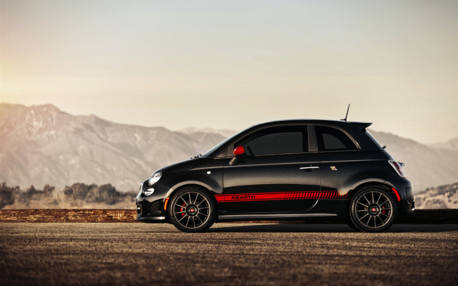 Обои картинки фото fiat, 500, abarth, 2012, автомобили