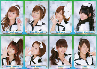 Картинка музыка morning musume поп  група Япония девушки
