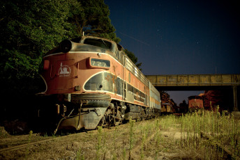 Картинка техника поезда дорога железная состав локомотив вагоны рельсы