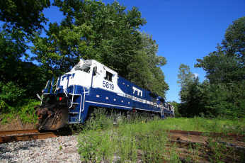 Картинка техника поезда локомотив рельсы железная дорога вагоны состав