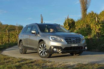 обоя автомобили, subaru, outback, 2-0d, 2015г, серый