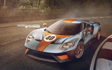 Картинка автомобили ford yasid design track car race 2017 concept gt