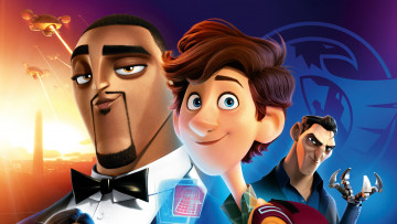 Картинка spies+in+disguise+ 2019 мультфильмы spies+in+disguise камуфляж и шпионаж 2020 мультфильм постер