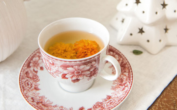 Картинка еда напитки +чай цветочный чай
