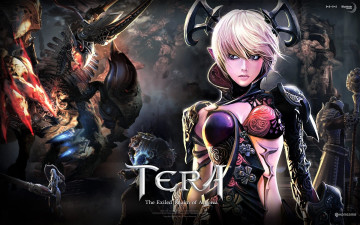 обоя видео игры, tera,  the exiled realm of arborea, персонажи, существа