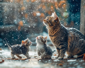Картинка разное компьютерный+дизайн кот кошка
