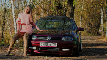 Картинка автомобили -авто+с+девушками volkswagen golf upskirt платье короткое задралось приподняла трусики расставила ноги сидит вид сбоку спереди