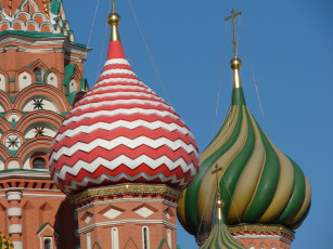Картинка храм василия блаженного купола города москва россия