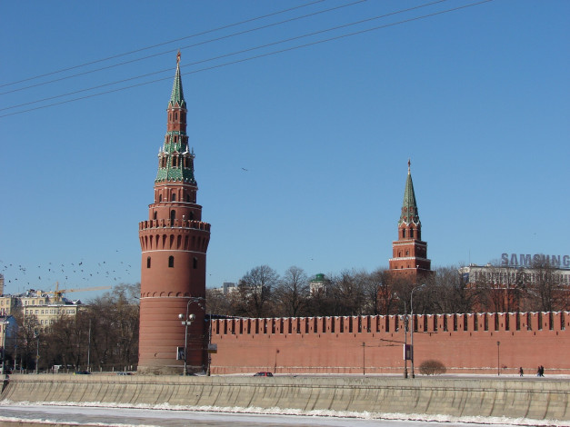 Обои картинки фото кремлевская, набережная, города, москва, россия