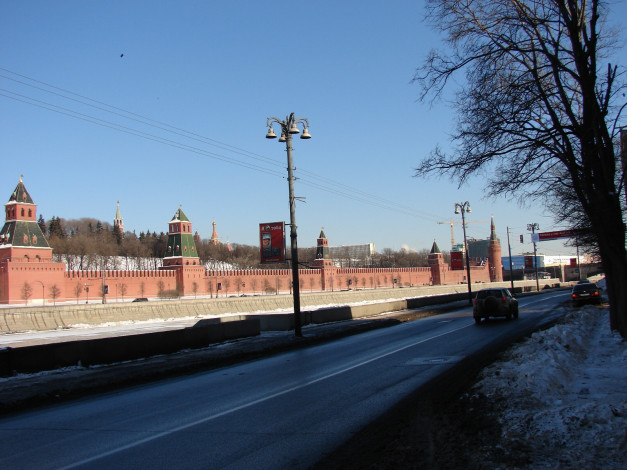 Обои картинки фото софийская, набережная, города, москва, россия