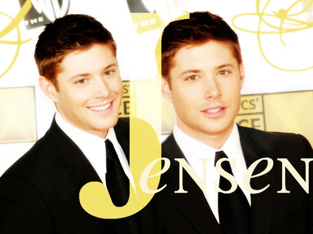 Обои картинки фото jensen, ackles, мужчины