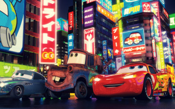 обоя мультфильмы, cars, тачки, 2