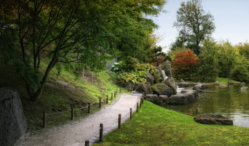 Картинка japanese garden hasselt бельгия природа парк сад пруд