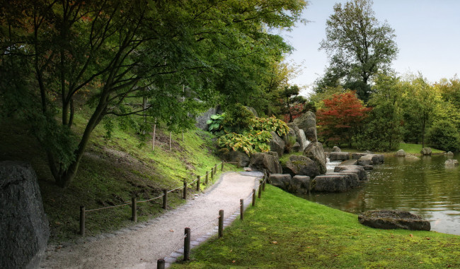 Обои картинки фото japanese, garden, hasselt, бельгия, природа, парк, сад, пруд