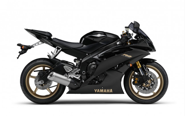 Обои картинки фото мотоциклы, yamaha, motorcycle, r6