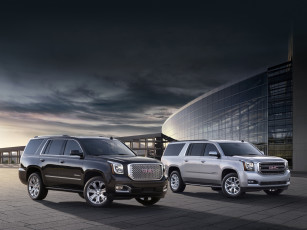 обоя автомобили, gm-gmc, gmc, yukon, xl, denali, 2014