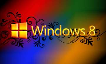 обоя компьютеры, windows 8, операционная, система, фон, логотип