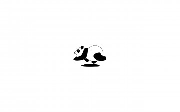 Картинка рисованные животные +панды панда