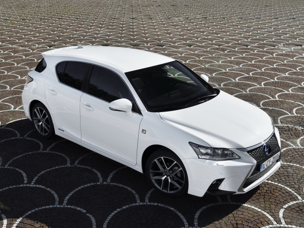 Обои картинки фото автомобили, lexus, ct, 200h, f-sport, 2014