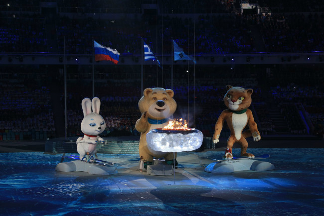 Обои картинки фото спорт, логотипы турниров, 2014, сочи, олимпиада