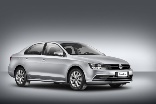 Обои картинки фото автомобили, volkswagen, 2015г, typ, 1b, br-spec, jetta, серый