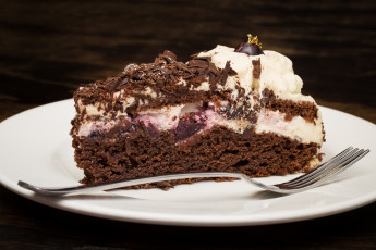 Картинка еда торты крем шоколад торт