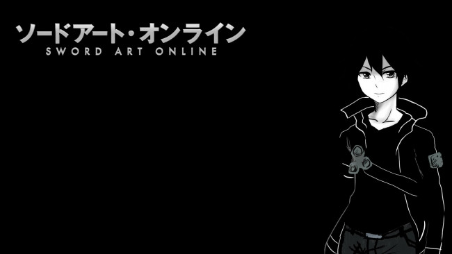 Обои картинки фото аниме, sword art online, кирито