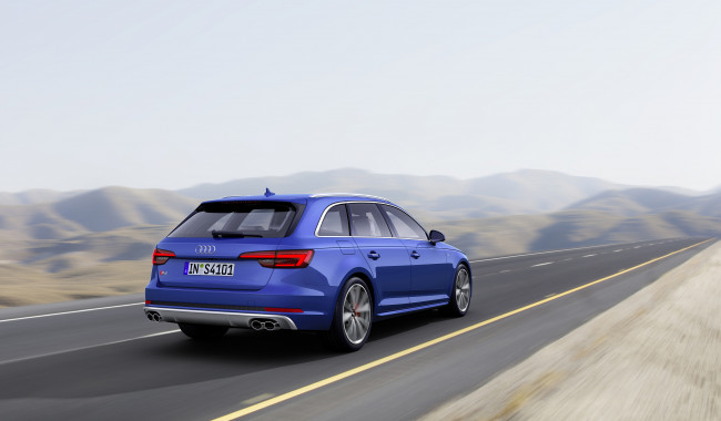 Обои картинки фото автомобили, audi, avant, b9, s4, 2016г