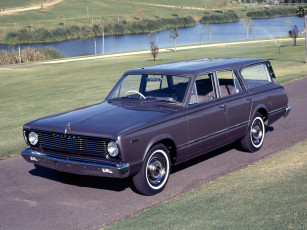 обоя chrysler valiant regal safari 1966, автомобили, chrysler, safari, regal, valiant, 1966