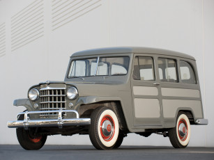 обоя willys station wagon 1950, автомобили, willys, station, wagon, 1950