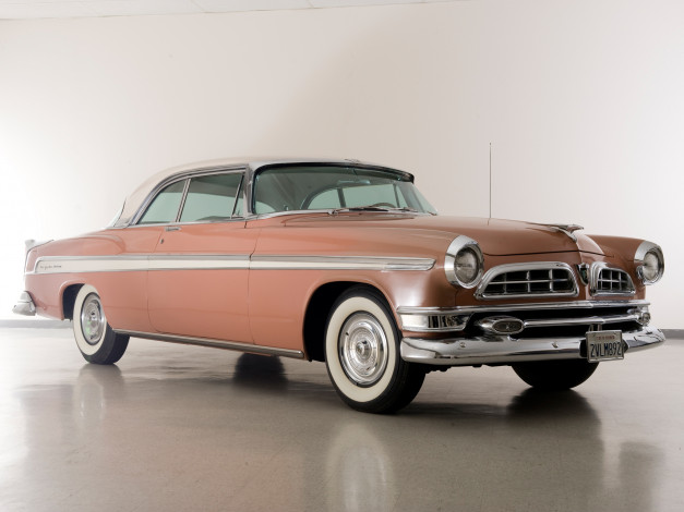 Обои картинки фото chrysler new yorker newport hardtop coupe 1955, автомобили, chrysler, new, yorker, newport, hardtop, coupe, 1955