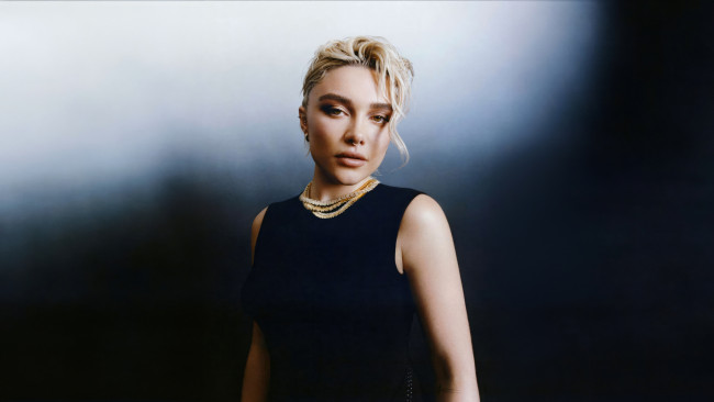 Обои картинки фото florence pugh entertainment weekly 2024, девушки, florence pugh, флоренс, роуз, пью, актриса, блoндинка, entertainment, weekly