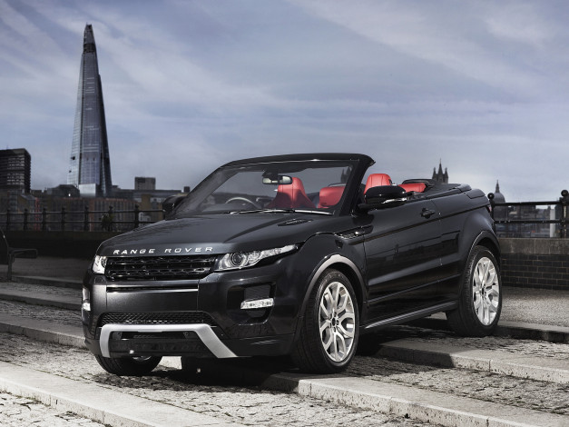 Обои картинки фото автомобили, range, rover, convertible