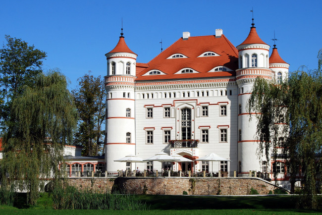 Обои картинки фото города, дворцы, замки, крепости, palac, wojanow, польша