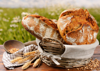 Картинка еда хлеб выпечка пшеница