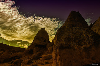 Картинка природа горы вечер облака