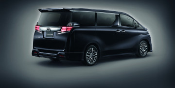 Картинка автомобили toyota 2015г vellfire th-spec темный